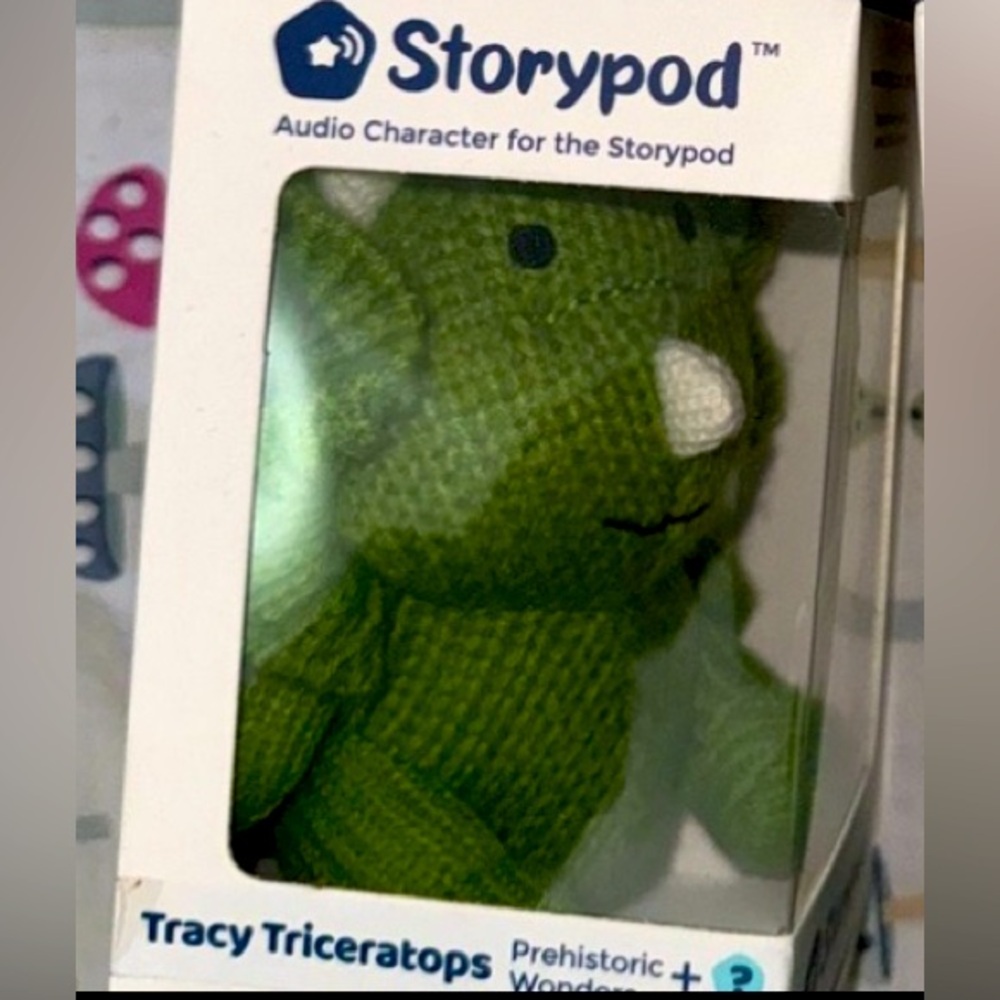 Triceratops Storypod craftie